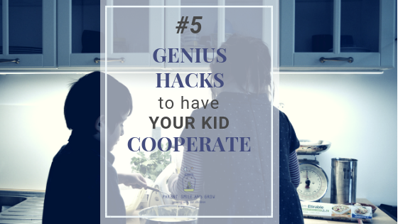 Genius secrets to get your kids to cooperate title