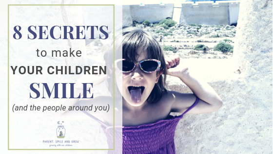 Secrets to make children smile Title