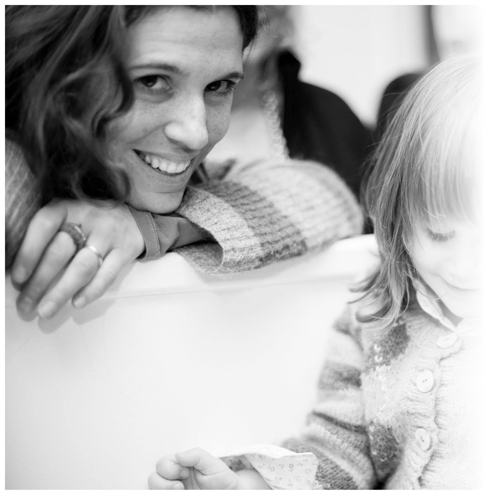 Clio Franconi con sua figlia